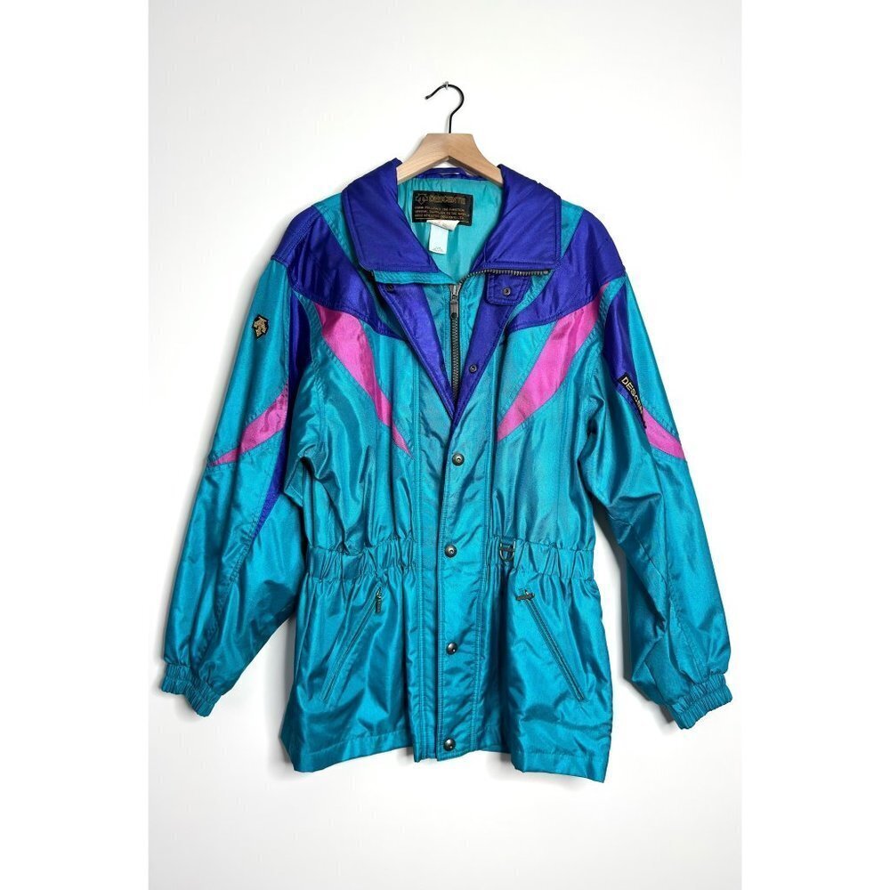 DESCENTE Vintage Ski Jacket 80s Made in Japan